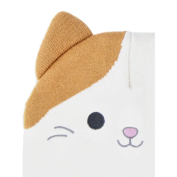 Squishmallows Beanie Hat with Ear Flaps Cam the Cat Embroidered 3D Ears - Picture 4 of 8